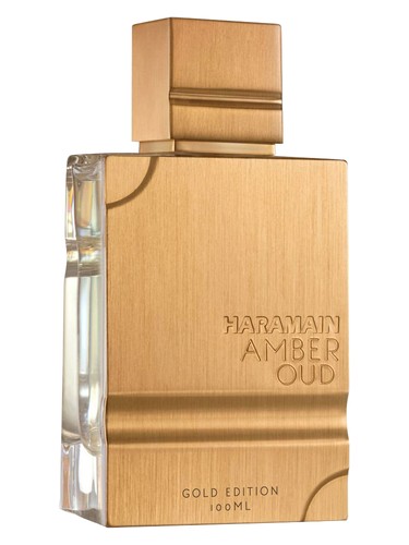 Frasco do Amber Oud Gold Edition, da Al Haramain