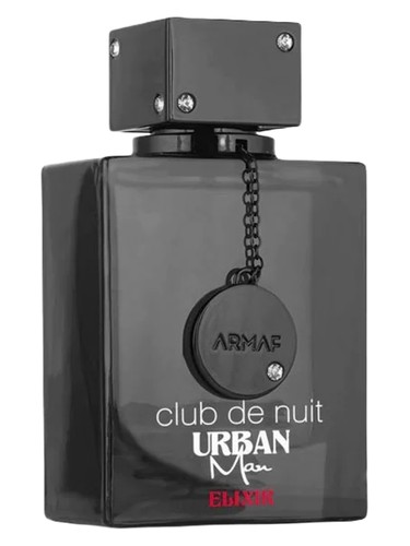 Frasco do Club de Nuit Urban Elixir, da Armaf
