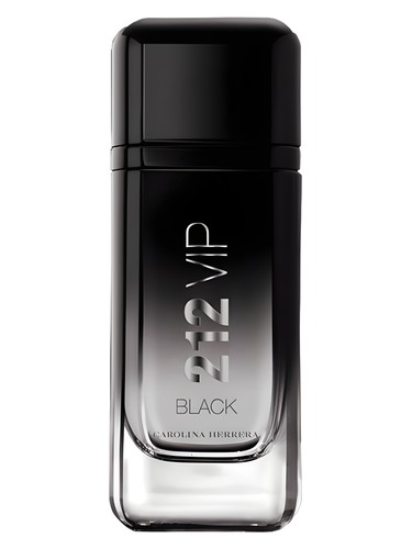 Frasco do 212 VIP Black, da Carolina Herrera