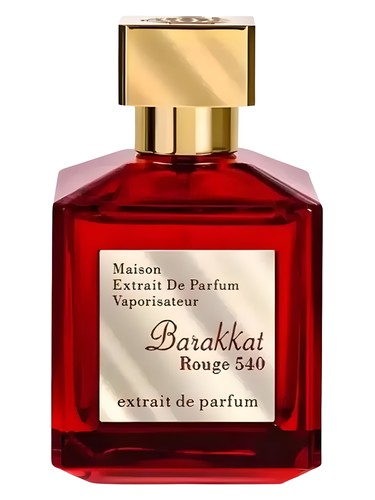 Frasco do Barakkat Rouge 540 Extrait de Parfum, da Fragrance World