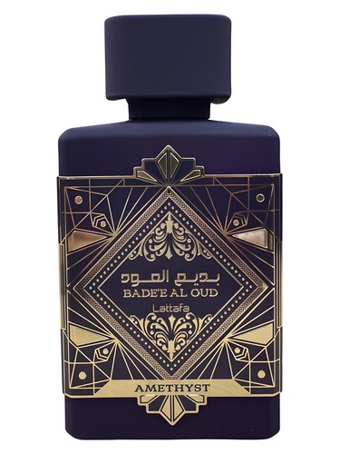 Frasco do Bade'e Al Oud Amethyst, da Lattafa