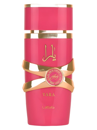 Frasco do Yara Candy, da Lattafa