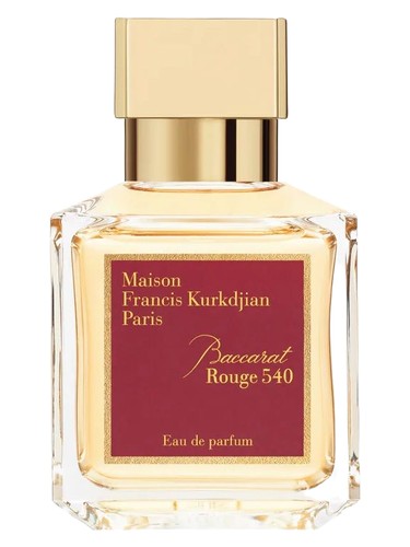 Frasco do Baccarat Rouge 540, da Maison Francis Kurkdjian