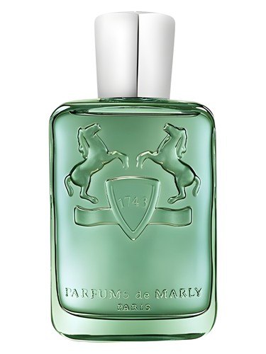 Frasco do Greenley, da Parfums de Marly