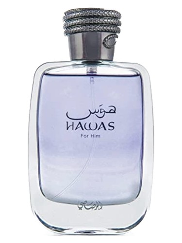 Frasco do Hawas for Him, da Rasasi